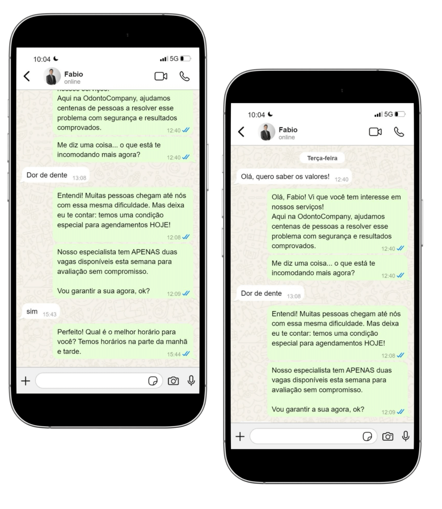 Atendimento via WhatsApp